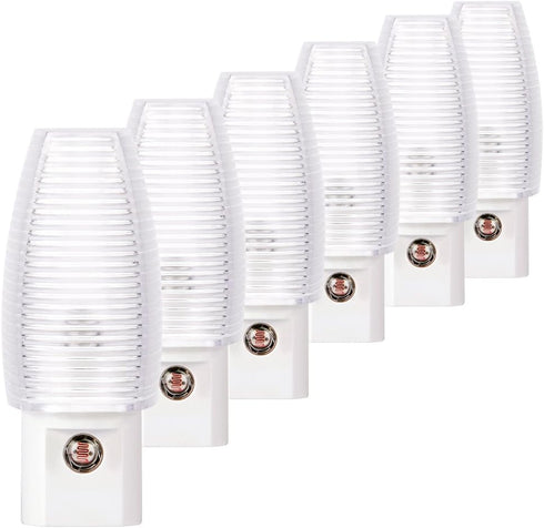 Emotionlite Plug in Night Light, Warm White LED Nightlight, Dusk to Dawn