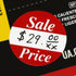 SmartSign Pack of 500 Sale Price Circular Removable Labels, 1" x 1", Semi-Gloss Paper Stickers