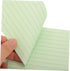 5sets TEHAUX Blank Index Note Cards Binder Writing Cards for Vocabulary Daily Planning and Study Convenient Portable