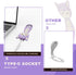 Dimmable Rechargeable Kids Book Light, Cute Bookmark Reading Light for Kids, Portable LED Book Light for Reading
