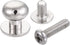 uxcell 12pcs Round Knobs Pull Handle, 9mm Head Dia. Zinc Alloy for Drawer Pulls Gift Box Cabinet Knobs