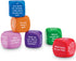 6+, 6 Learning Resources Conversation Cubes -Ages Foam Cubes for Social Emotional Learning, School Counselor Supplies