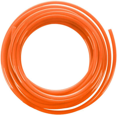 Beduan 10Meter 5/32" OD Orange Pneumatic Tubing Pipe for Water Fluid Transfer