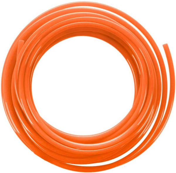 Beduan 10Meter 5/32" OD Orange Pneumatic Tubing Pipe for Water Fluid Transfer