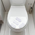Galyacht 4 Set, Pcs Transparent Toilet Seat Bumper Silicone Strong Adhesive Toilet Seats Lid Bumpers, Toilet Seat