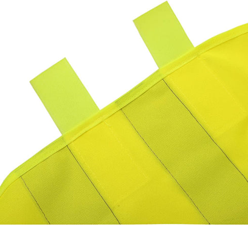 Hi Vis Kids Safety Vest - Lightweight, Adjustable Toddler Reflective Vest for Cycling & Running