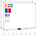 H-Qprobd White Board Dry Erase, 24x18 (2pcs), Magnetic Boards for Office, Classroom, Home, Includes Markers, Magnets