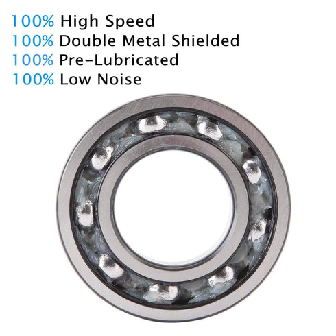 Donepart 625ZZ Small Bearings, 10-Pack, 5mm ID x 16mm OD, Pre-Lubricated for Electric Motors and 3D Printers