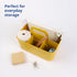 BLUE GINKGO Stackable Multipurpose Caddy Organizer with Handle | Desk, Makeup, Dorm, Classroom Art Organizers (Made in