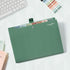Sooez 8 Pocket Elegant Accordion File Organizer, Portable Pink Document Folders with Labels for School Office Supplies