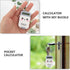 STOBOK Children Toys, 2Pcs Mini Cartoon Keychain Calculator, Electronic Pocket Calculator for Kids School Supplies.