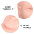 Ipetboom 2pcs Eyelash Extension Training Head Mannequin Silicone Practice Model for Estheticians Students Lash