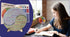 Feelings Wheel Therapy Emotions - Double Sided Mental Health Office Desk Decor - 2 Page Feelings Wheel & List Emotions