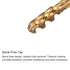 uxcell M6 x 1 Spiral Flute Tap and Twist Drill Bit Set, 5.0mm Metric Titanium Plated High Speed Steel Tool