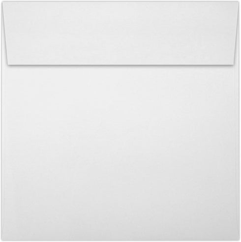 LUXPaper Square Invitation Envelopes, Bright White, 6 1/4" x 6 1/4", 70lb. Text, 250 Qty