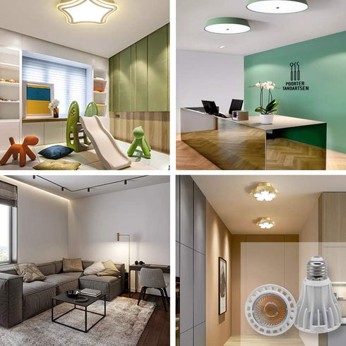 2 Pack PAR20 LED Bulbs, 100W Equivalent, 16W, Dimmable 3000K Warm White, 1200LM E26 Indoor Flood Light
