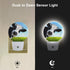 EKOBLA Dairy Cow Plug-in Night Light, Black & White Farm Cow LED Nightlight with Auto On/Off for Bedroom, Bathroom