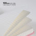 Lined Journal Notebook Hardcover with 216 Pages - A5 College Ruled Notebook with 100gsm Thick Paper,Pen Loop,Inner Pocket,5.75'' X 8.38'' - Pink