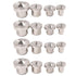 16 Pcs Wood Dowel Tenon Centers, Dowel Pin Center Point Woodworking Alignment Tool, Set of 4