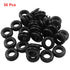30Pcs Rubber Grommets 1/2" ID 9/16" Drill Hole Durable Wiring Hole Grommet Wire Grommets for Cable Hose Wire Hardware Plumbing