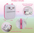 Mini Pocket Printer, Portable Thermal Printer with 8 Rolls Printing Paper, Bluetooth Wireless Tiny Printer for