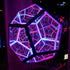 WBTY Dodecahedron Art Light, Space LED Light Adjustable Color Light, Creative Cool Infinite Color Night Light Ambient