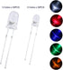 3mm 5mm Bulbs 5 (Pack 350) ELEGOO and Diffused and Clear Assorted LED Light Kit Light Colors with UV, RGB CA, Fast