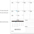 Large Wall Calendar 2025-2026 - 17" x 12" Academic Calendar with Wire Binding & Hanging Hook