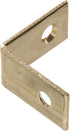 Hillman Hardware Essentials 851151 Flat Corner Brace, Bright Brass, 1-1/2"