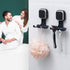 LEVERLOC Suction Razor Holder for Shower, 2 Pack Vacuum Suction Razor Hooks for Bathroom, Removable Waterproof