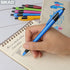Pens Bulk Gripped Slimster Retractable Ballpoint Pen | Medium Point Black Ink | Smooth Writing Pens for Journaling