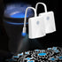 LAVAED 2 Pack Toilet Night Lights - 16 Color Changing, Motion Sensor Activated LED Projection Nightlight