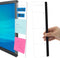 Office Desk Accessories, 2pcs Monitor Memo Board, Computer Message Board for Sticky Notes, Home Office Supplies