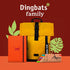 Dingbats* Wildlife Ruled Journal A5, Vegan Leather Hard Cover, Ideal for Work, Travel, Pocket, Elastic Closure