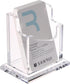 YUXUN Acrylic Business Card Holder Desk-1 Slot 1 Tier, Vertical Business Card