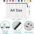 Mesh Zipper Pouch Document Bag, A4 Letter Size Waterproof Plastic Zip File Folders for Office Supplies, 40 Pack in 10