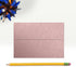 LUXPaper 4Bar A1 Invitation Envelopes | 3 5/8" x 5 1/8" | Peel & Press | Misty Rose Metallic | 50 Qty