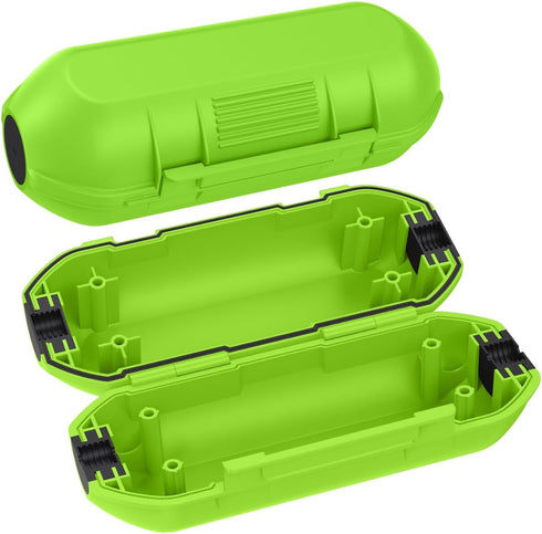 2 Pack Extension Cord Cover Waterproof, IP54 Waterproof Box, Unique Stuck Design for Holiday Lights Protection