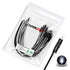 Chanzon 20 pcs Pre-Wired 3mm White LED Diode Lights (Clear Round Transparent