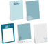 Nursing Sticky Note Pads / 4" x 6" Repositionable Snarky Medical Notes / 5 Humorous Designs / 50 Sheets Per Pad