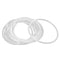 X AUTOHAUX Silicone O-Rings, VMQ Seal Gasket for Compressor Valves Pipe Repair, 75mm OD, 68.8mm ID, 3.1mm Width, White,