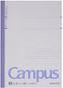 KOKUYO Campus Notebook, Semi-B5, 30 Sheets, 35 Lines, 5 Colors, B 6mm Ruled, Pack of 5, Japan Import