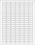 Small Sticky Labels, White Rectangular Labels 1" x 0.375 + Bonus Color Labels, 1660 Pack