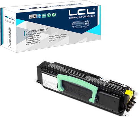 LCL Compatible Toner Cartridge Replacement for Lexmark E230 E330 E340 24035SA 24015SA 34035HA (1-Pack Black)