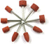 Carving Expert 9pcs Abrasive Mounted Stone for Dremel Rotary Tools Grinding Stone Wheel Head Accessories