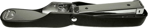 Praxxis Pro Aria-Plus Half-Strip Mini Stapler, Durable Compact Stapler for Office and Travel Use, Charcoal