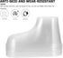 10Pcs EXCEART Clear Plastic Baby Feet Display Model Children Baby Shoe Rack Baby feet Model Plastic Shoe Rack Holder