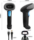 Sumicor 2D 1D 2D USB Barcode Scanner with Stand, Handheld QR Barcode Reader Support Mobile Payment Laptop Screen Scan
