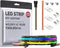 BTF-LIGHTING FCOB WS2811 IC RGB COB LED Strip DC24V 720LED/m 3.2FT Flexible