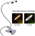 ZJchao Clip on Light, Makeup LED Lights USB Cosmetic Lamp Eyebrow Lip Beauty Salon Desktop Led Lights with Clip Reading Desk Light Book Light for Desk Bed Headboard Makeup by ZJchao